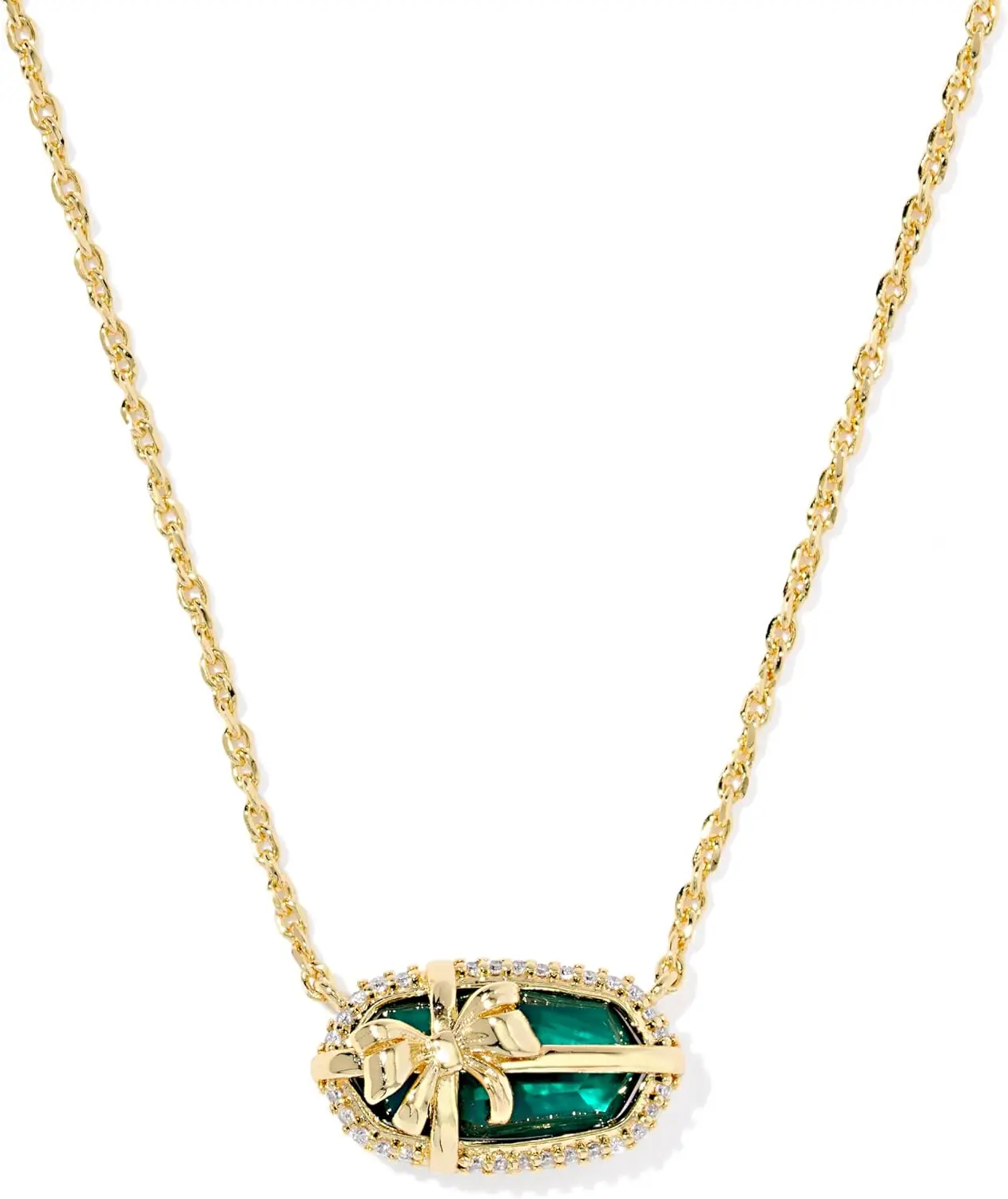 Kendra Scott Elisa Bow Short Pendant Necklace, Fashion Jewelry for Women
