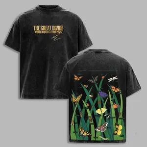 Noah Kahan 2026 The Great Divide North America Tour Graphic Tee - Butterfly Nature Design, Folkpop Indie Streetwear, Cotton Clothes, Country Concert Outfit, Noahkahan, Thegreatdivide