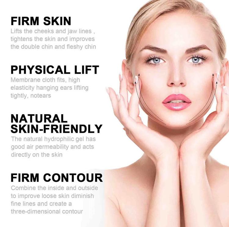 【Mother's Day gift】Daily 12Pcs Cooling V-Up Hydrogel Lifting Mask | Ear Hook JawlineContour Firming Mask, Double Chin Reducer, Anti-Sagging De-Puffing Facial Treatment 【Mother's Day gift】Daily 12Pcs Cooling V-Up Hydrogel Lifting Mask | Ear Hook JawlineContour Firming Mask, Double Chin Reducer, Anti-Sagging De-Puffing Facial Treatment