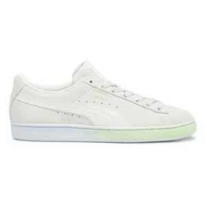 PUMA Womens Suede Classic Beach Days Lace Up Sneakers Shoes Casual - White