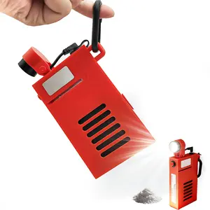 Igooo Salt Water Lamp Battery-Free Water Activated 220H Runtime Reusable Survival Flashlight for Camping Essentials Power Outages Night Fishing Tactical Use