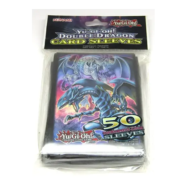 YuGiOh Double Dragon Card Sleeves (50 ct) - TikTok Shop YuGiOh Double Dragon Card Sleeves (50 ct) - TikTok Shop