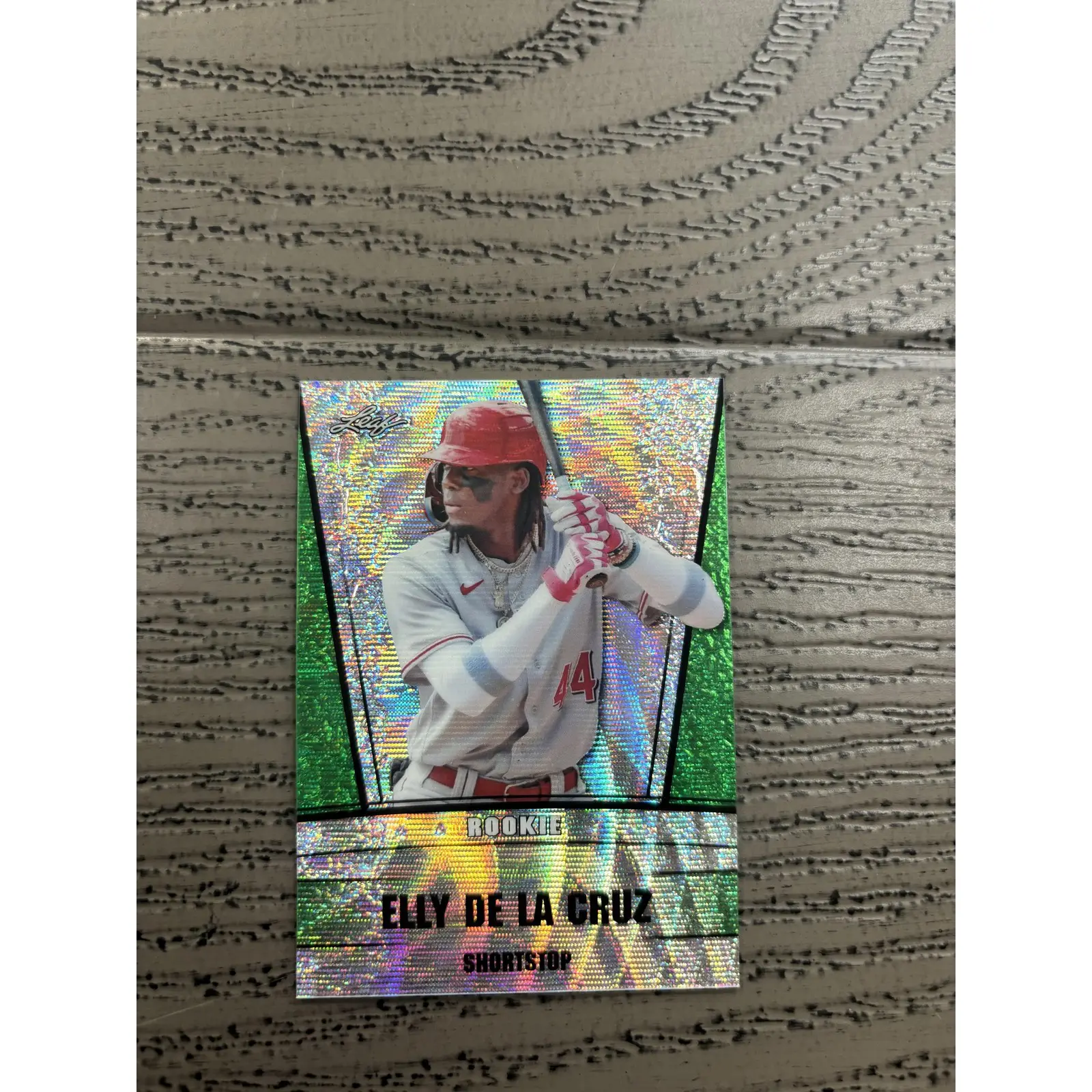Elly De La Cruz 2023 Leaf Metal Rookie Green /5 RC Reds