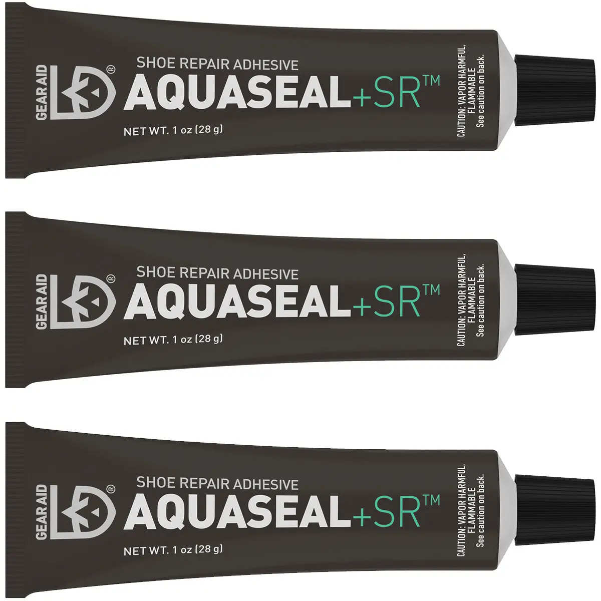 Gear Aid Aquaseal 1 oz. SR Permanent Shoe Repair Adhesive - 3-Pack
