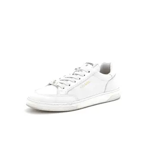 Pre-owned Chanel Women's CC Logo Low-Top Sneakers Leather by Rebag