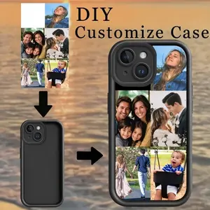 Universal Fit All iPhone Models Personalized DIY TPU Shockproof Anti Fall Phone Case Pattern Protective Cover Gift For iPhone 11 12 13 14 15 16 17 Pro Max XR XS Plus Air