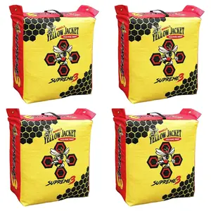 Morrell Yellow Jacket Supreme 3 28 Pound Field Point Archery Bag Target (4 Pack)