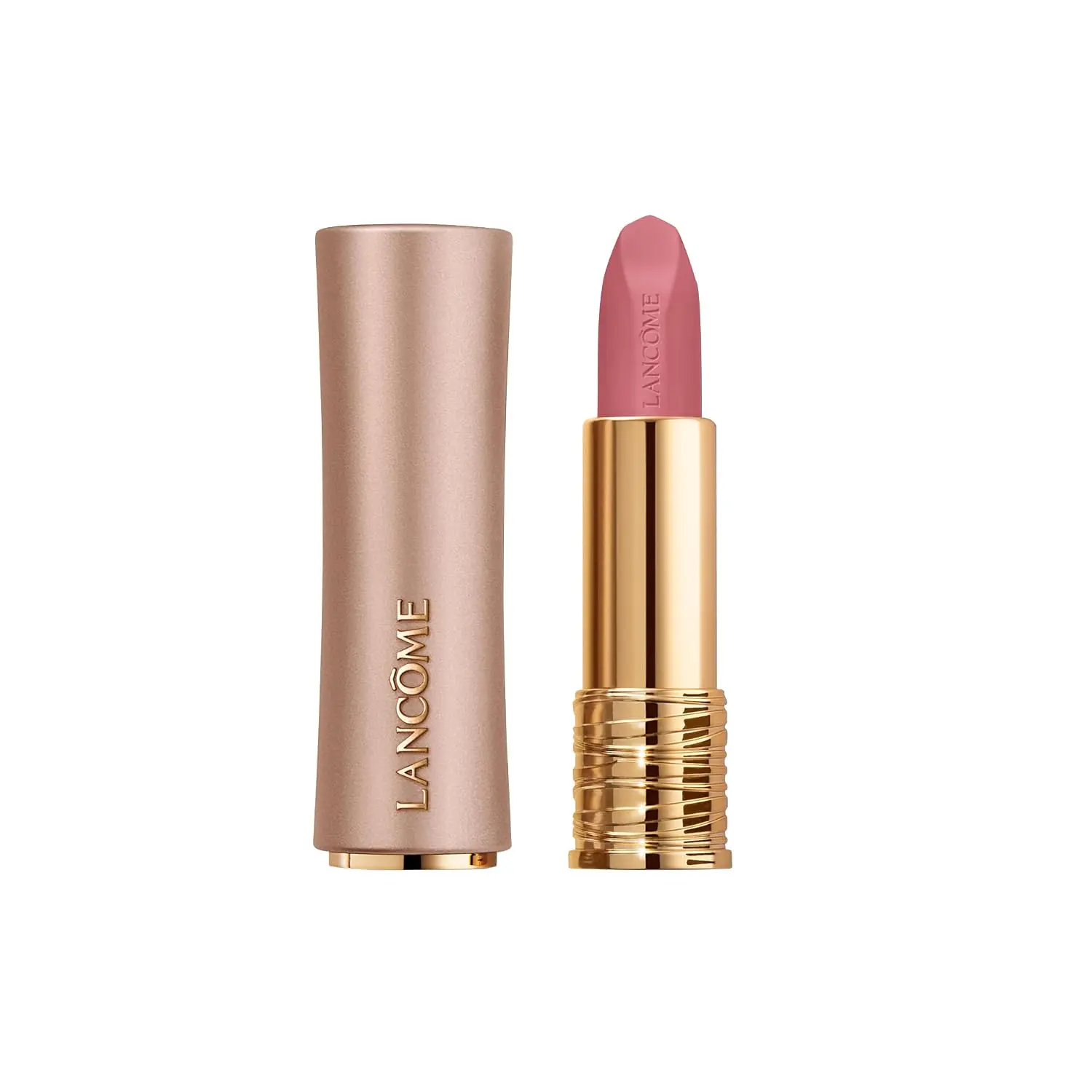 Lancôme L'Absolu Rouge Intimatte Hydrating Matte Lipstick - Up to 24H Wear |   Soft Matte Finish Lipstick - Lightweight Formula With Ceramides & Rose Extract - Up To 24HR Comfort - Buildable Formula