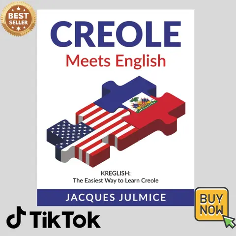 Kreglish Haitian Creole-English Language Learning Paperback Book (978-1734019407, Regular Ed.) - For Aid Workers, 300 Pages, 1.33 lbs, 8x10 in, Builds Practical Phrases & Vocabulary, Travel-Ready Study Tool