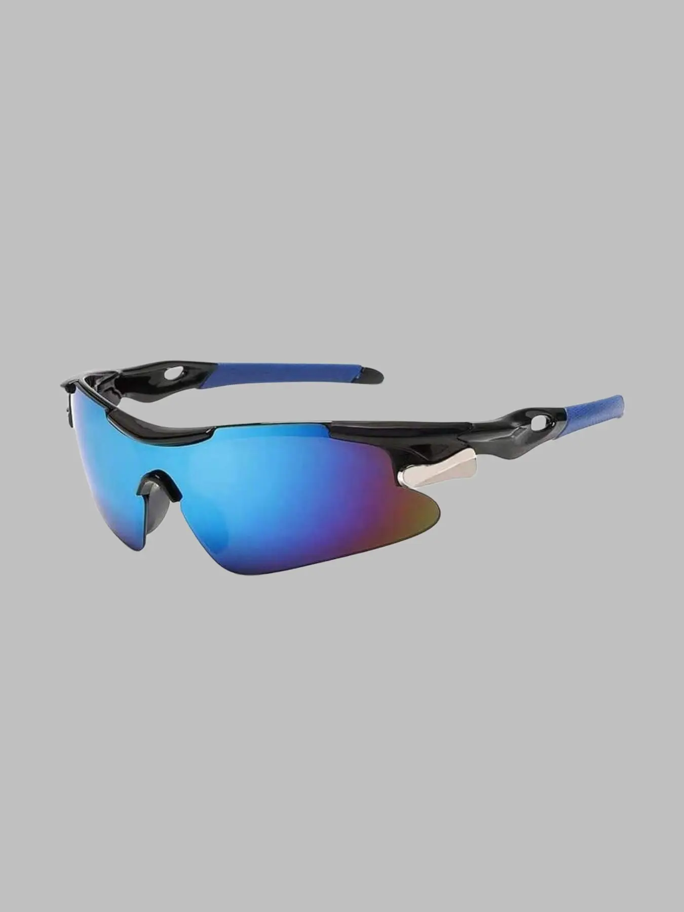 Unisex Large Frame Fashion Classic Windproof Sports Outdoor Sunglasses, Ideal for Cycling, Travel, Sports, Photography, All Seasons, Fashion Sports Eyewear