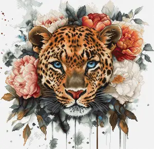 Wild Beauty L9954 Counted Cross Stitch Kit