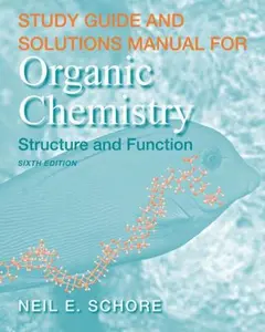 USED-Study Guide/Solutions Manual for Organic Chemistry by K. Peter C. Vollhardt (Paperback)