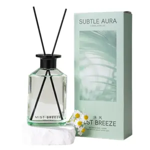 Sea Salt Breeze Reed Diffuser 6.08 fl oz  - High-end Home Furnishing and Bedroom Diffuser with Long-lasting Fragrance Diffusion and Large Capacity