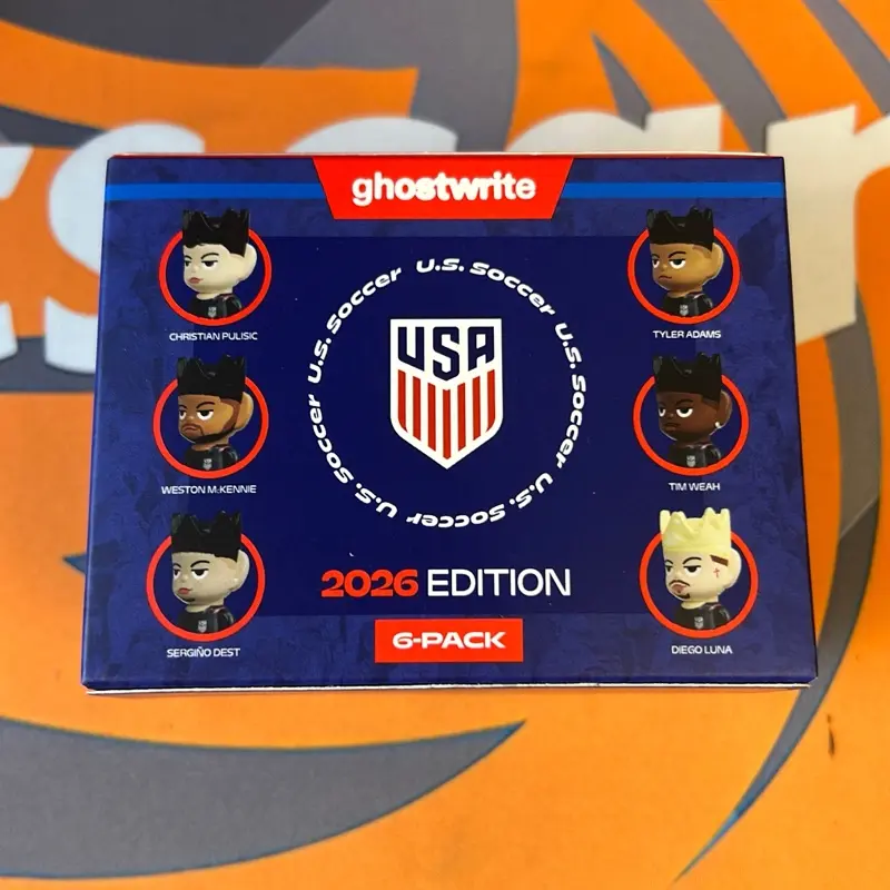 2026 Ghostwrite US Men’s Soccer TeamBlind Box (6 Box) Case Personal