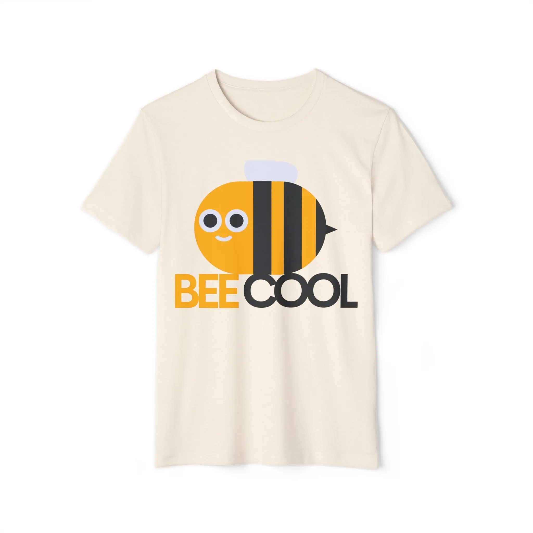 Bee Cool Unisex Organic T-Shirt - Eco-Friendly, Fun Design for Bee Lovers
