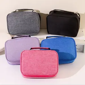 Large Capacity Pencil Case with 72 Slots, Storage Compartment, Art Creator Portable Durable Pencil Organizer, Office Student Stationery Storage Bag