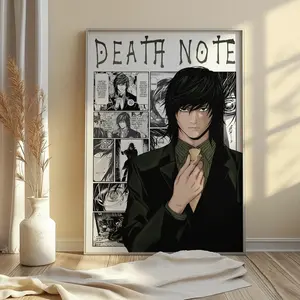 Teru Mikami Poster Death Note Matte Character Print Manga Wall Art All Sizes
