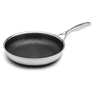 Livwell DiamondClad 10" Stainless Steel Nonstick Frying Pan