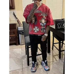 Y2KStyleCottonT-Shirt-Soft,Breathable,100%PureCottonFabric-ComfortableandVibrantSummerStreetStyleShortSleeveT-Shirt,CoolDesignRetroSummerMen'sDailyWearT-Shirt