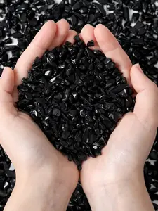 Natural Obsidian Crushed Stone, Quartz Crystal Decorative Gravel, Ice Obsidian Crushed Stone, Obsidian Crystal Crushed Stone, Crystal Pebble