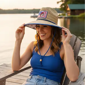 Buc-ee's Americana Lifeguard Hat