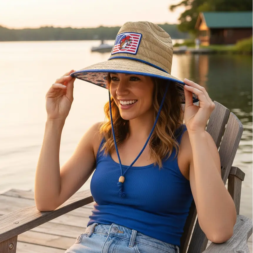 Buc-ee's Americana Lifeguard Hat
