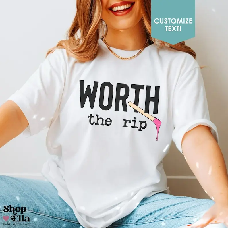 Funny Wax Boss Shirt Esthetician T-Shirt Wax Technician Shirt for Brazilian Wax Tech Gift Coochie Waxer Tee for Wax Lady Specialist Tshirt