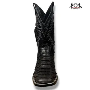 Python Jumbo Negro Lacer Torres Boots TBRCC177