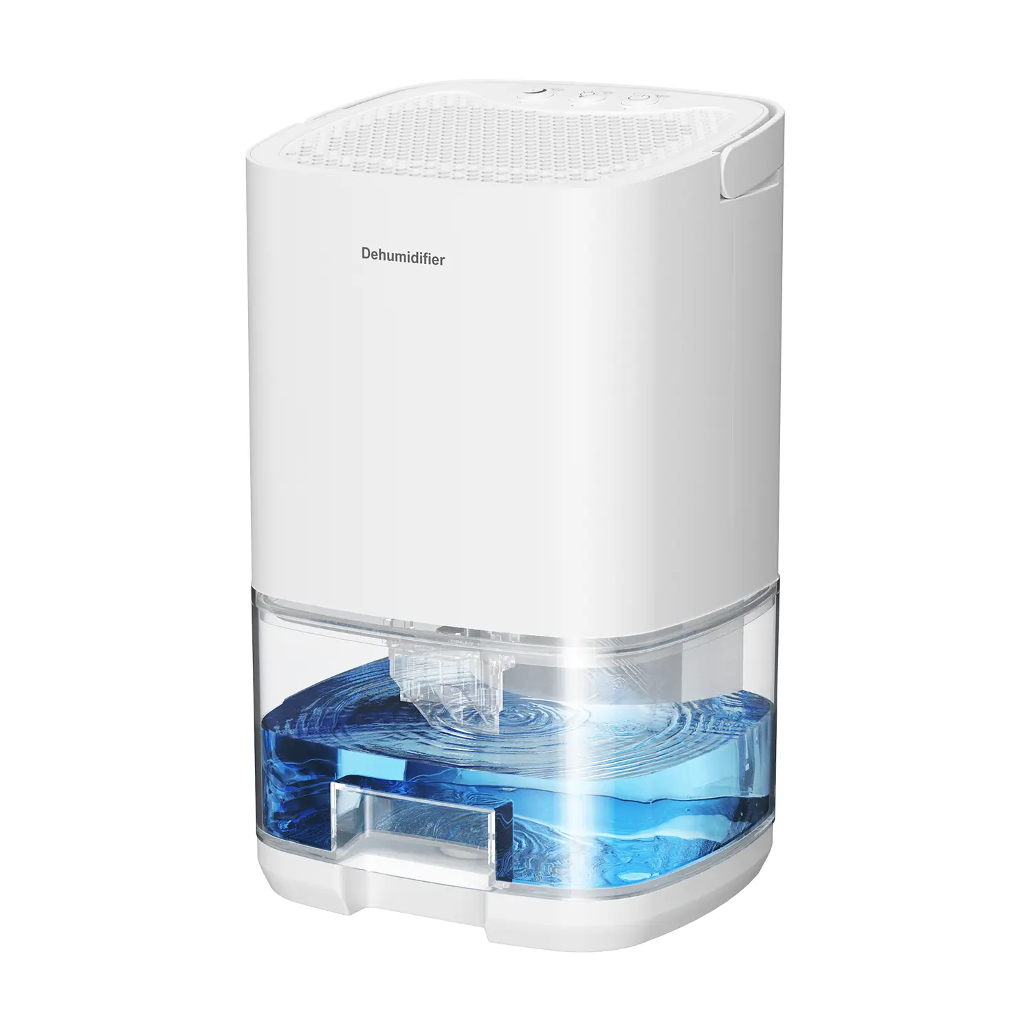 Dehumidifiers for Home – 34 oz / 1000 ml Capacity, Quiet Dehumidifier with Portable Handle, 7-Color Ambient Lighting & Sleep Mode, Day Sale