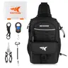 KastKing Everyday Essential Fishing Sling Bag & Tool Set – Waterproof Tackle Box, Fishing Scale, 7” Fishing Pliers & Fish Lip Gripper