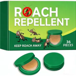 16/24/36 Pack Indoor/Outdoor Cockroach Abatement Traps, Quick Catch Cockroach Bait Stations for Small and Large Cockroaches, Cockroach Repellent,summervibes
