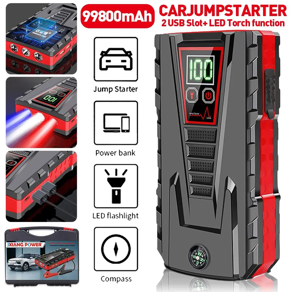 99800mAh 5000A Car Jump Starter