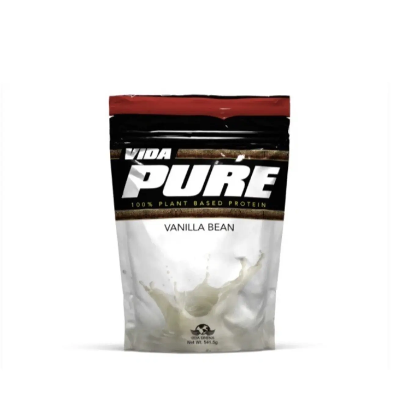 Vida Pure Vanilla Bean 100% Plant-Based Protein Powder for Rich Flavor and Nutritional Boost Ideal for Smoothies and Shakes