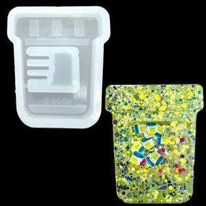 Sample Specimen Cup Medical Shaker Badge Reel or Phone Grip Shaker Mold