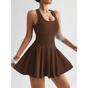Womens Yoga Dress Ultimate Comfort Free Movement High Waist Tummy Control # Douyin Recommends For You # Douyin Made Me Buy It # Food Videos # Home Supplies # Trending Videos # Obsessed. # Economy # Black Friday # Must-Have For Workers # Clothing # Sports