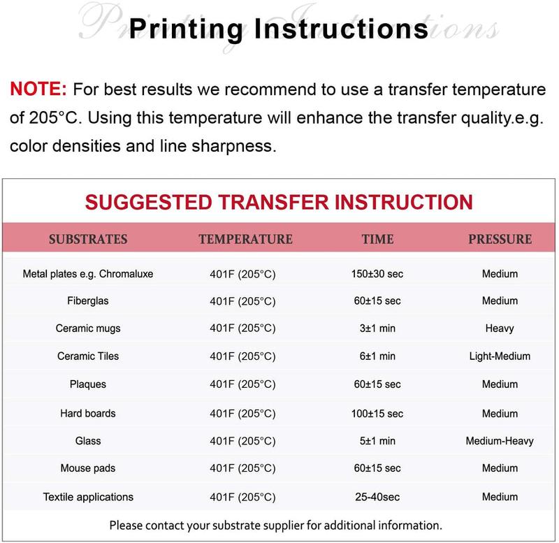 A-SUB Sublimation Paper 11X17 Inch and Heat Resistant Tape 10mmX3m