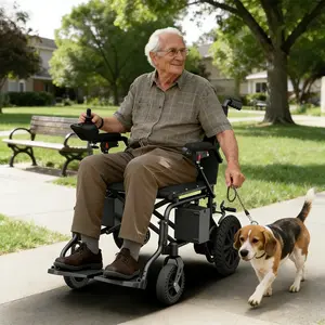 Upgraded Game Changer! Dual Motor 250W vs Ordinary Electric Wheelchairs 15-Mile | 300 lbs | Foldable | #Independence #GiftForParents