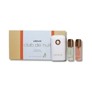 FRAGRANT VILLA Armaf Club de Nuit Women's Travel Fragrance Set - Eau de Parfum Spray, Vanilla Perfume Oil - Single Item Luxurious On-the-Go Fragrance for Adults