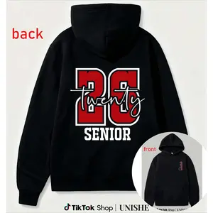 Senior Twenty Hoodie with Long Sleeves – Class of 2026 Graduation Gear