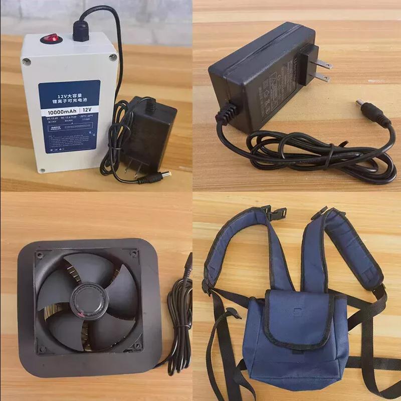 2.6m Gray Giant Gorilla Mascot Inflatable Costume Plush Jumpsuit Halloween Adult Cosplay Party Carnival Dress Up Suit w/Battery