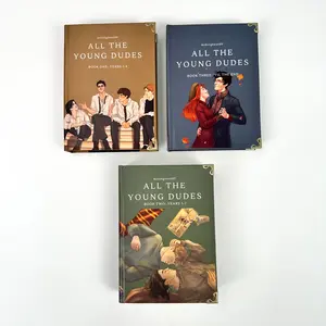 All The Young Dudes Saga | Hardcover Special Edition Books | Artistic Fantasy Bookshelf Collection