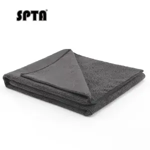 SPTA Car Microfiber Towels, 1PC Midnight 320gsm Sport & Workout Towel - Gym, Exercise, Fitness, Spa, Ultra Soft, Super Absorbent, Fast Drying Premium Microfiber