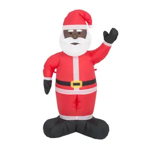 Inflatable Christmas Black Santa Claus Decoration Inflatable Christmas Black Santa Claus Decoration