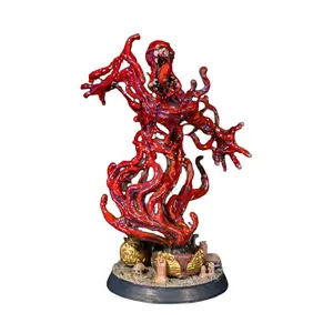 Rise of the Necromancer Blood Invocation 01 3D Resin Print - Handcrafted Blood-Theme Dark Magic Artistic Gaming Figures, Fully Paintable Dungeon Quest DnD Tabletop Collectibles, Home Decor Statues & Figurines