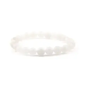Quantum Charged Bracelet | White Jade