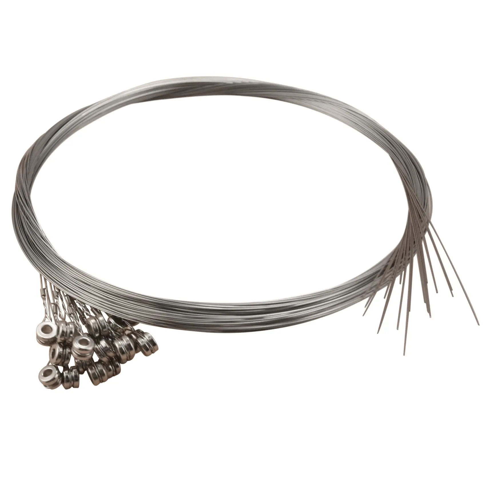 20 Pcs High E Electric Guitar Strings, Stainless Steel String Replacement, .011 Custom Light Gauge, Individually Sealed for Tone & Sustain (0.28mm), 11 Gauge, Anti-Dull From Moisture, Diameter 0.28Mm, Good Sustain And Tone