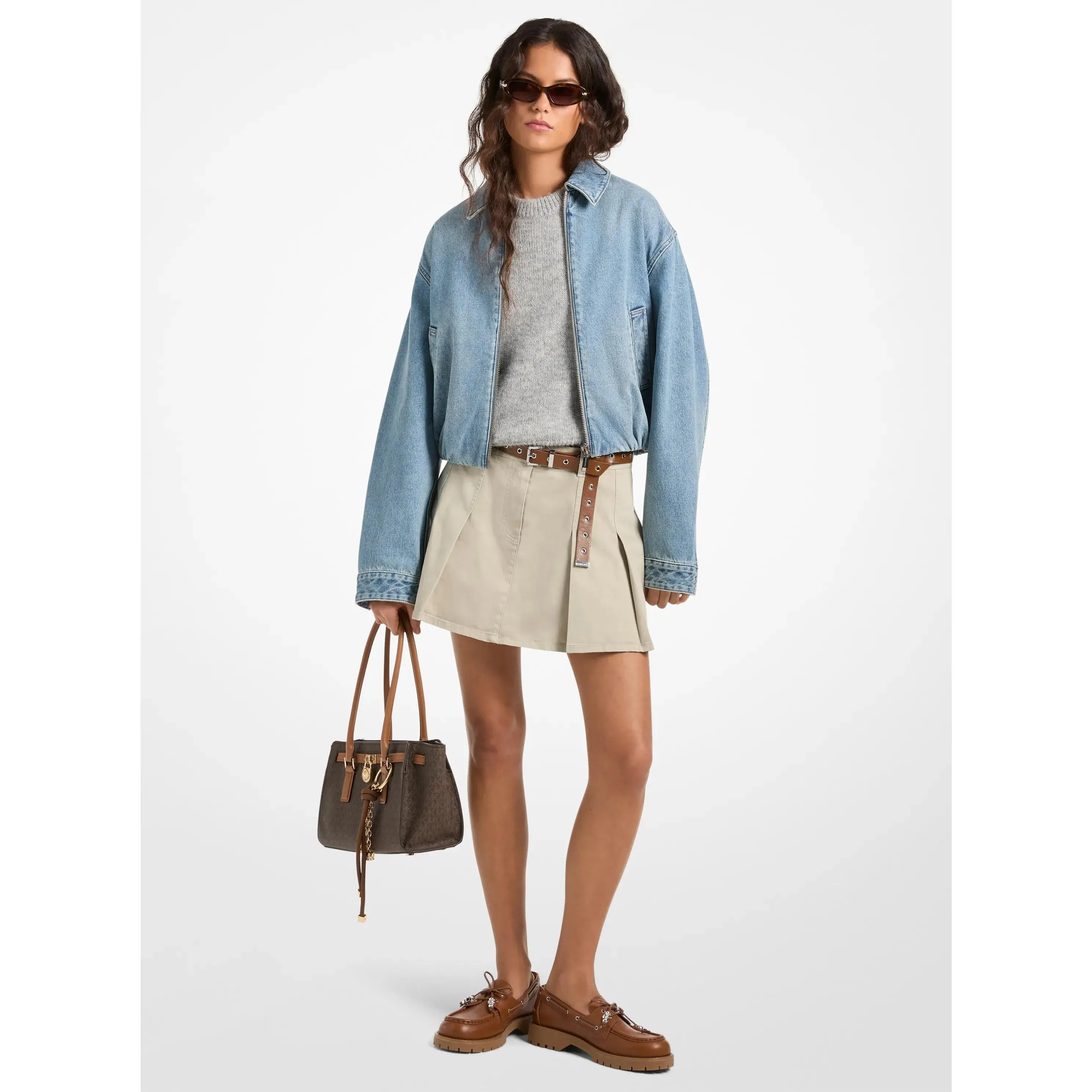Denim Bomber Jacket Denim Bomber Jacket