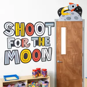 Outer Space Classroom Door Topper & Header - 13 Pc.