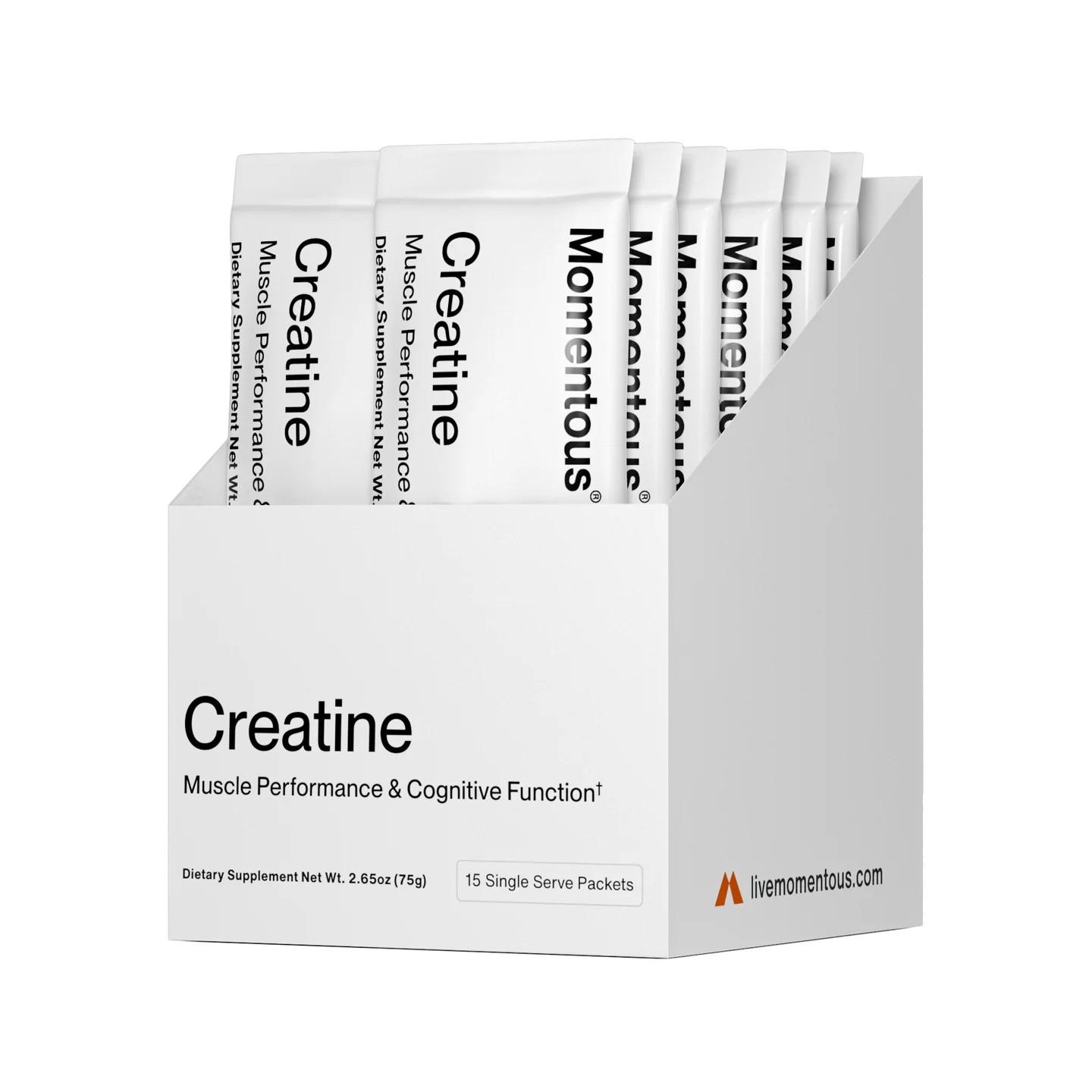 Momentous Creatine - Creapure - Various Sizes Healthcare Muscle