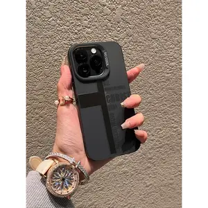 God's Plan Phone Case Cross Pattern Religious Art Fashion TPU Laser Craft Anti-Drop Case for iPhone 17 16 15 14 13 12 11 Samsung Galaxy S25 S24 S23 S22